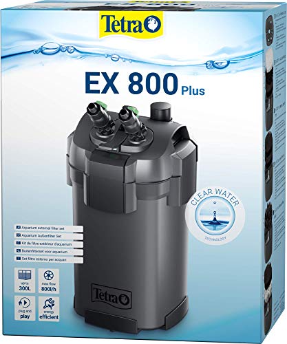 Tetra Aquarium Außenfilter EX 800 Plus - leistungsstarker Filter für Aquarien, schafft kristallklares fischgerechtes Wasser, versch. Größen